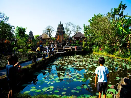 Bali, Indonesia - August 30, 2019 Saraswati Temple is a Balinese Hindu1.jpg