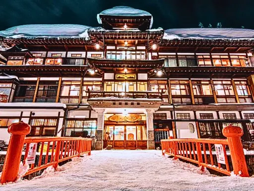 Ginzan Onsen Street 银⼭温泉街.webp