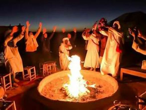 Camp Fire @ Sahara Desert