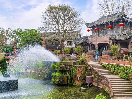 Huanglongxi Ancient Town 黄龙溪古镇