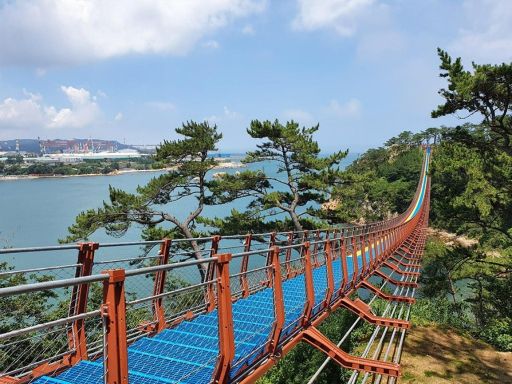 Daewangam Parksuspension bridge2