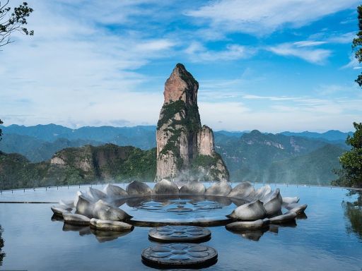 shenxianju 神仙居风景区