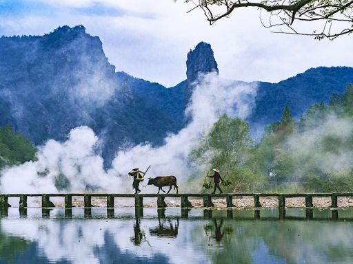 Jinyun Xiandu 缙云仙都早晨