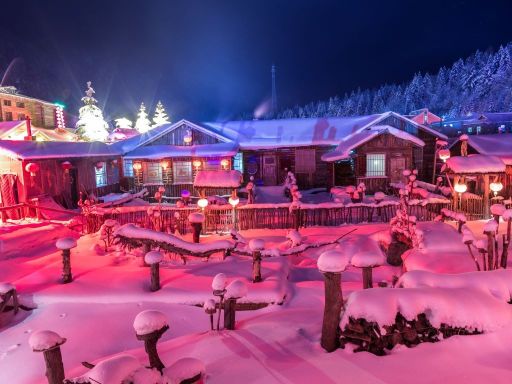 Snow Township Chin雪乡