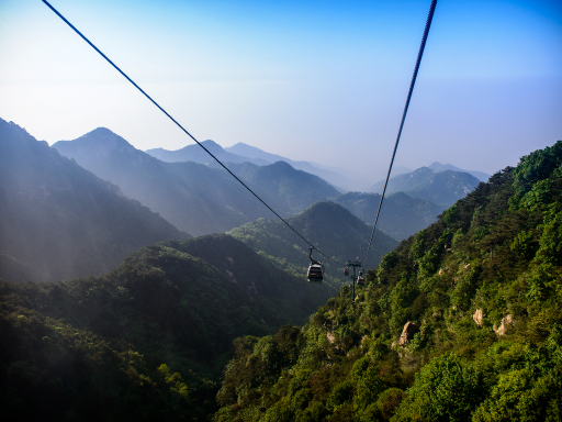 Mt, Tai Cable Car泰山缆车