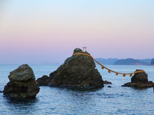 Meoto Iwa near Futami Okitama Shrine