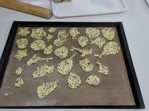 Tofu Cookie Making 1