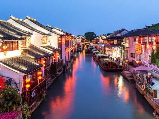 Qili Shantang七里山塘夜景