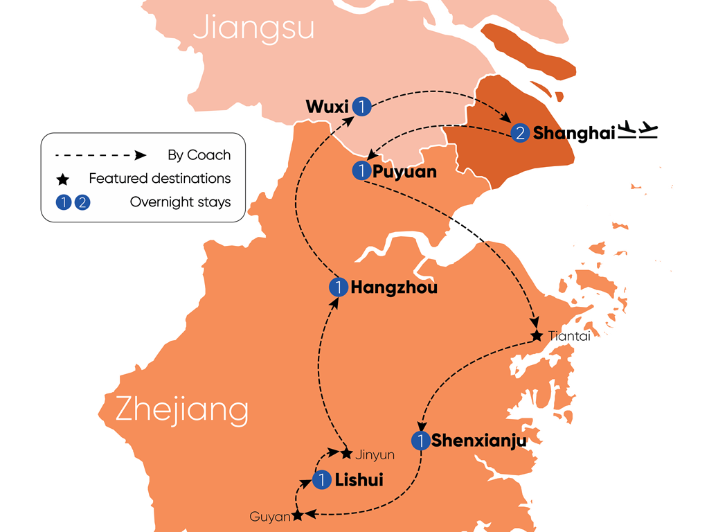 Tour Route Map
