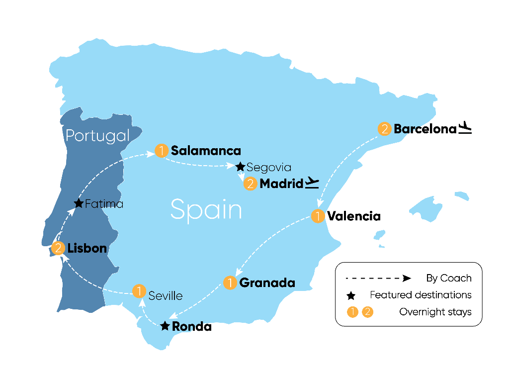 Tour Route Map