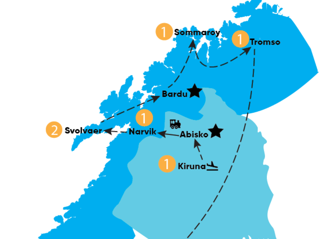 Tour Route Map