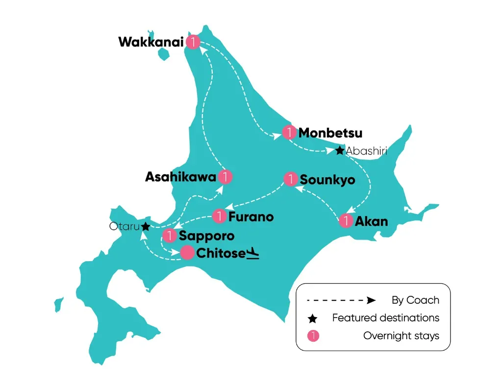 Tour Route Map