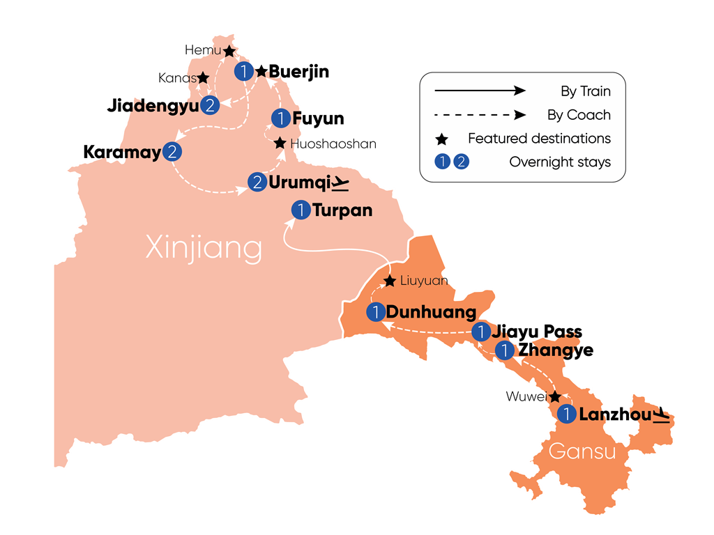 Tour Route Map
