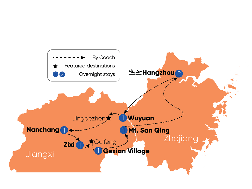 Tour Route Map