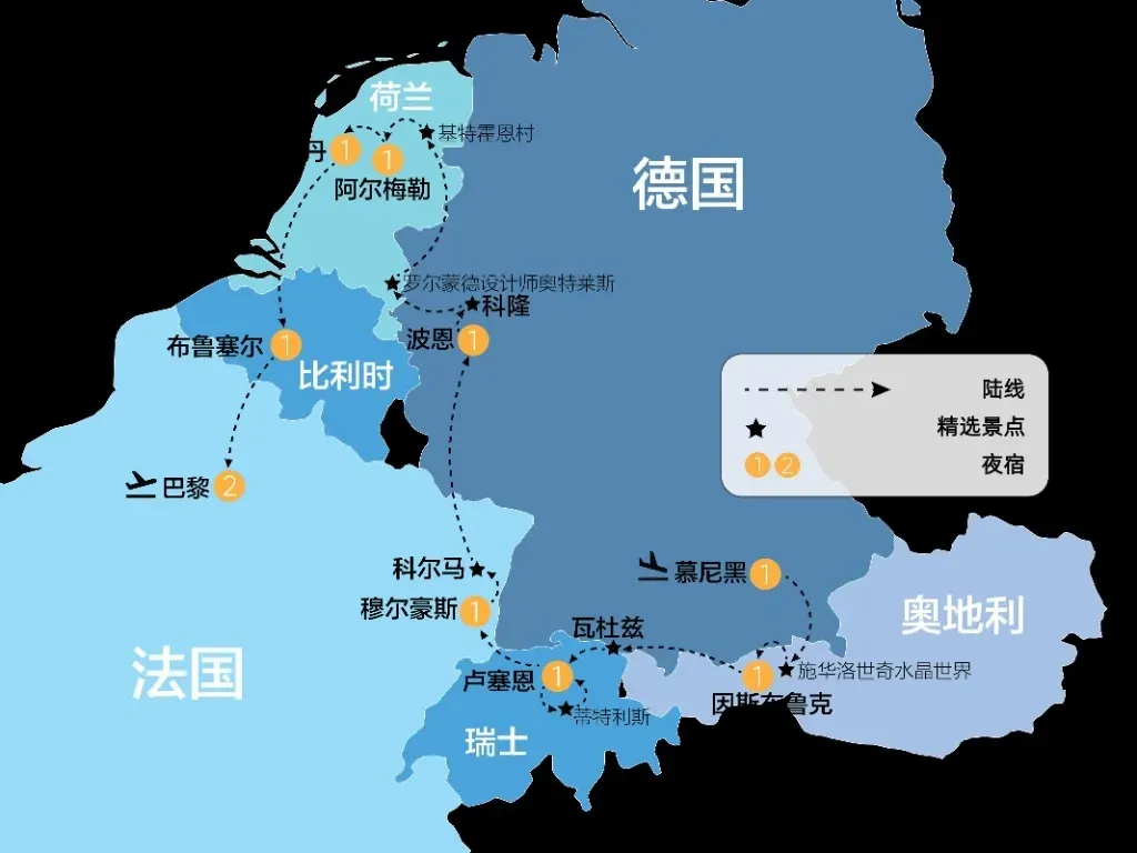 Tour Route Map