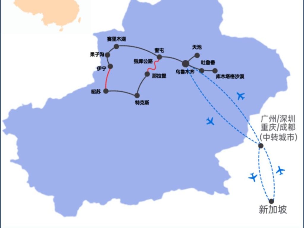 Tour Route Map