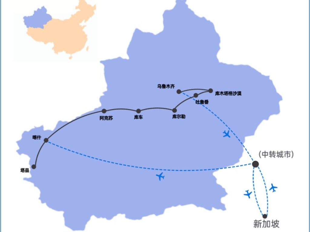 Tour Route Map