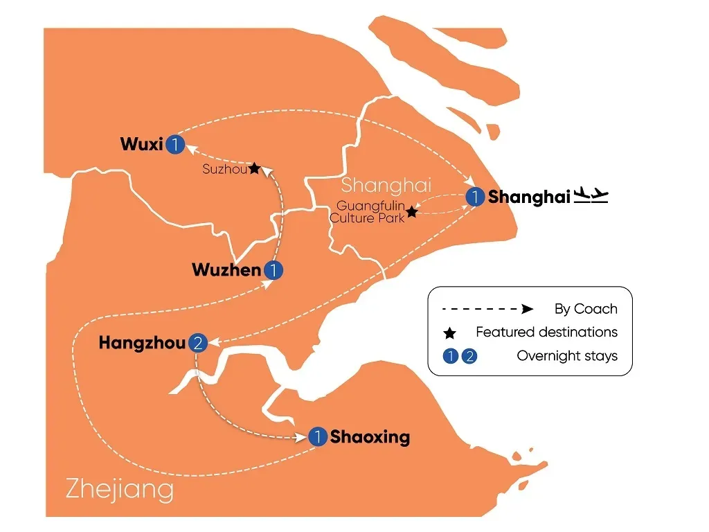 Tour Route Map