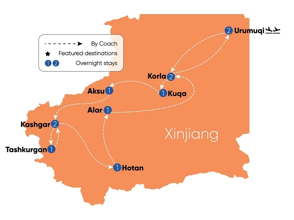 Tour Route Map