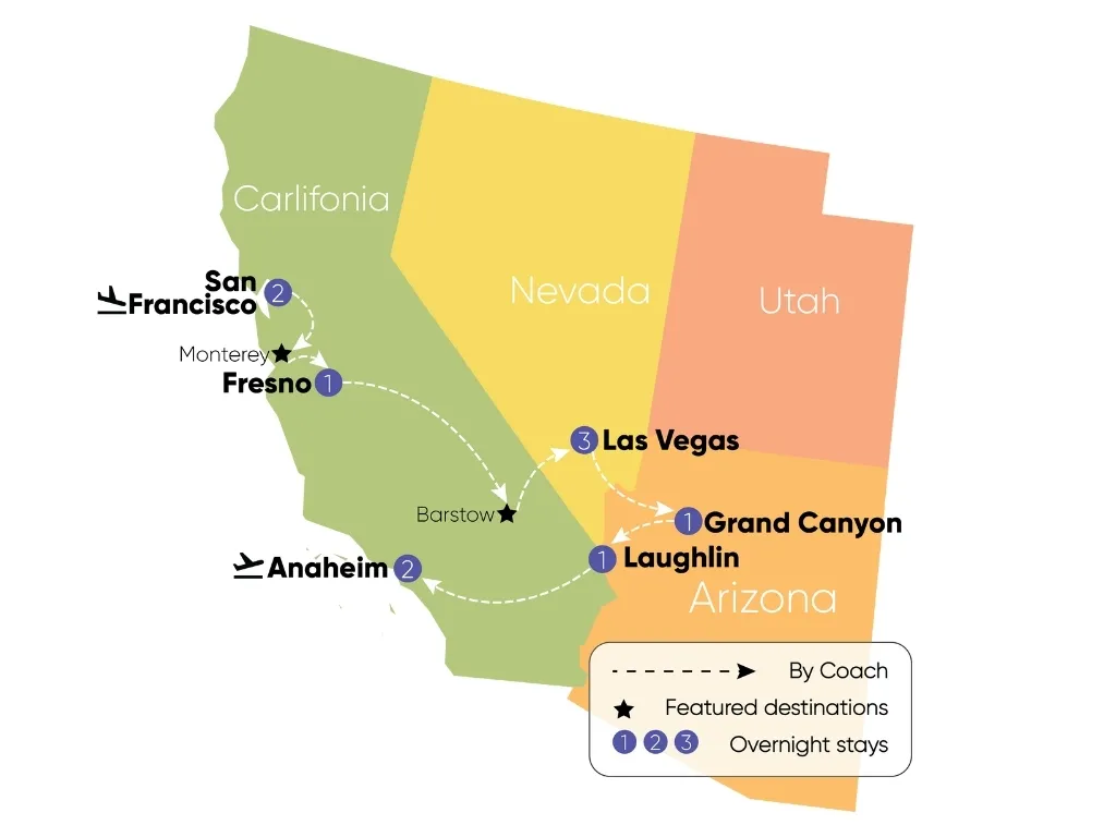 Tour Route Map