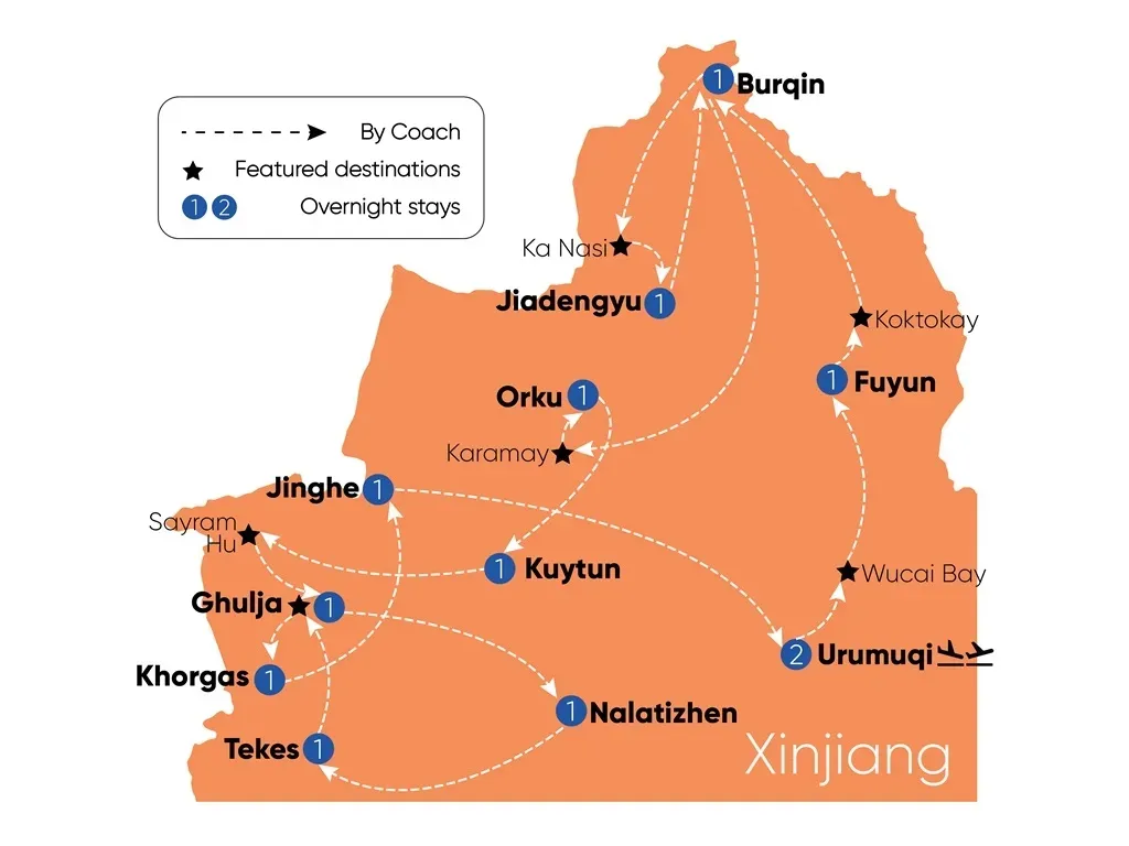 Tour Route Map