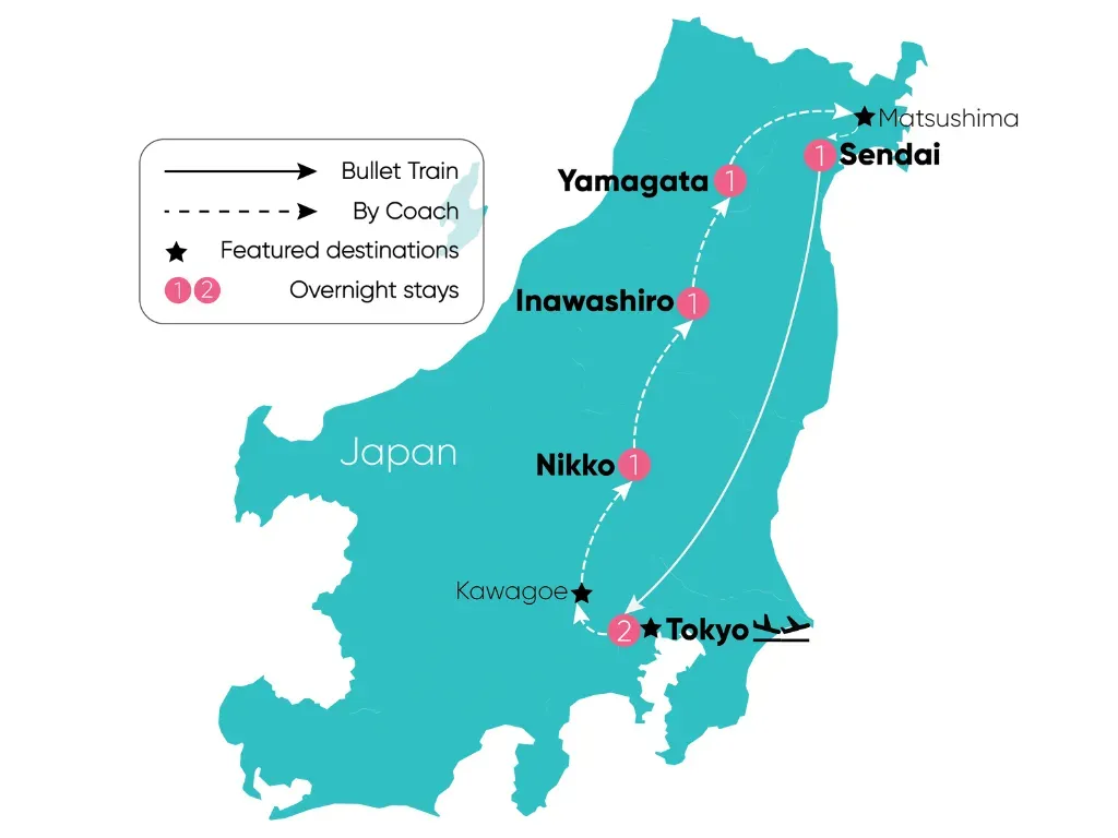 Tour Route Map