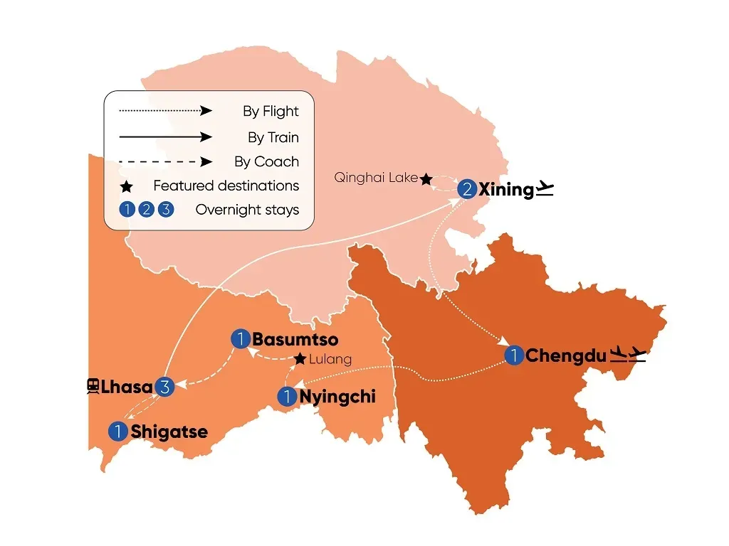 Tour Route Map