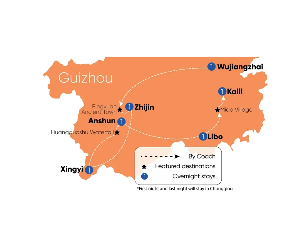 Tour Route Map