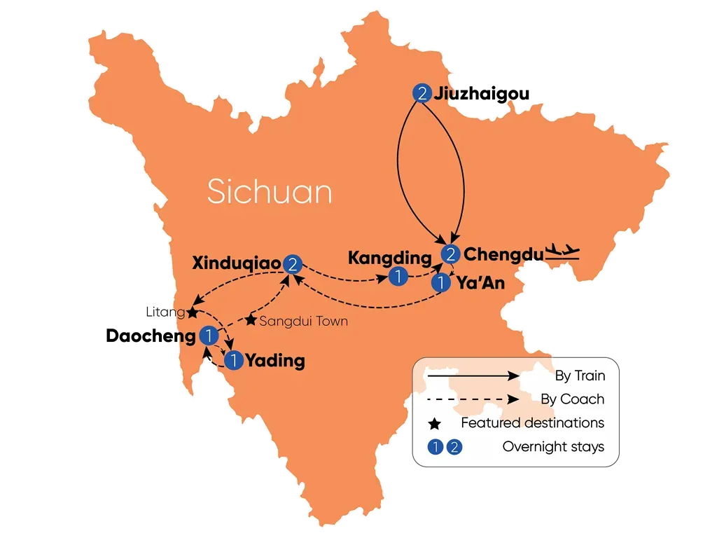 Tour Route Map