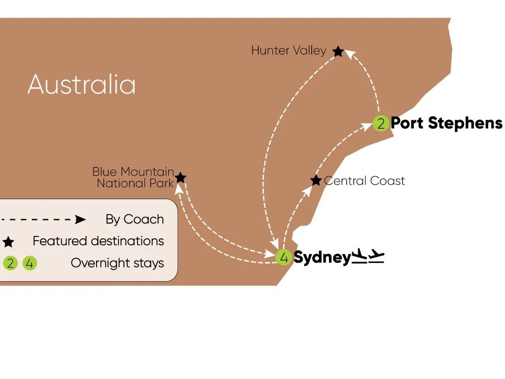 Tour Route Map