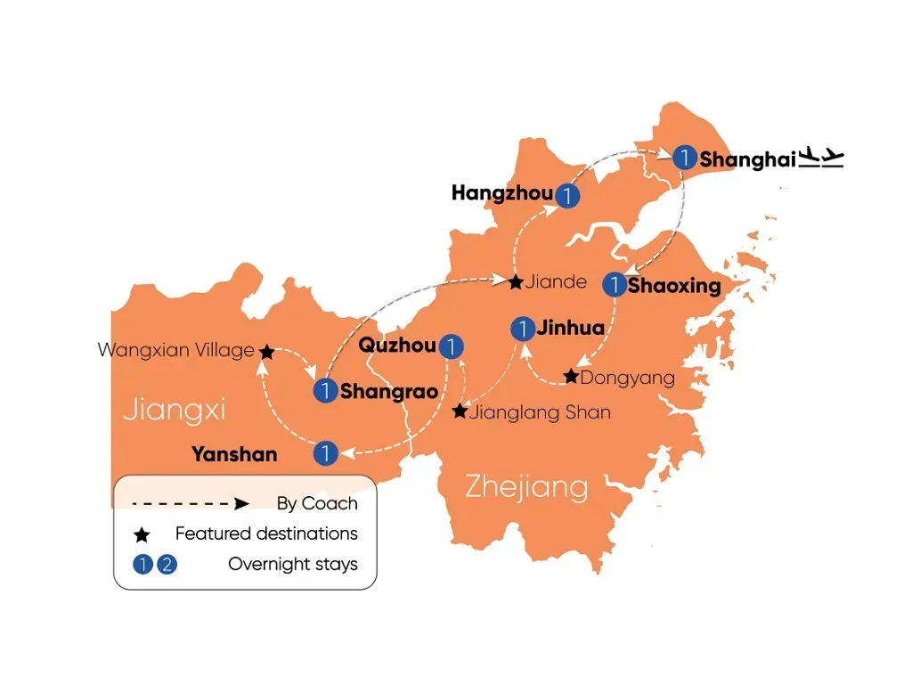 Tour Route Map