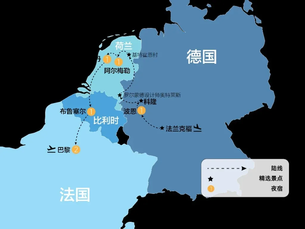 Tour Route Map