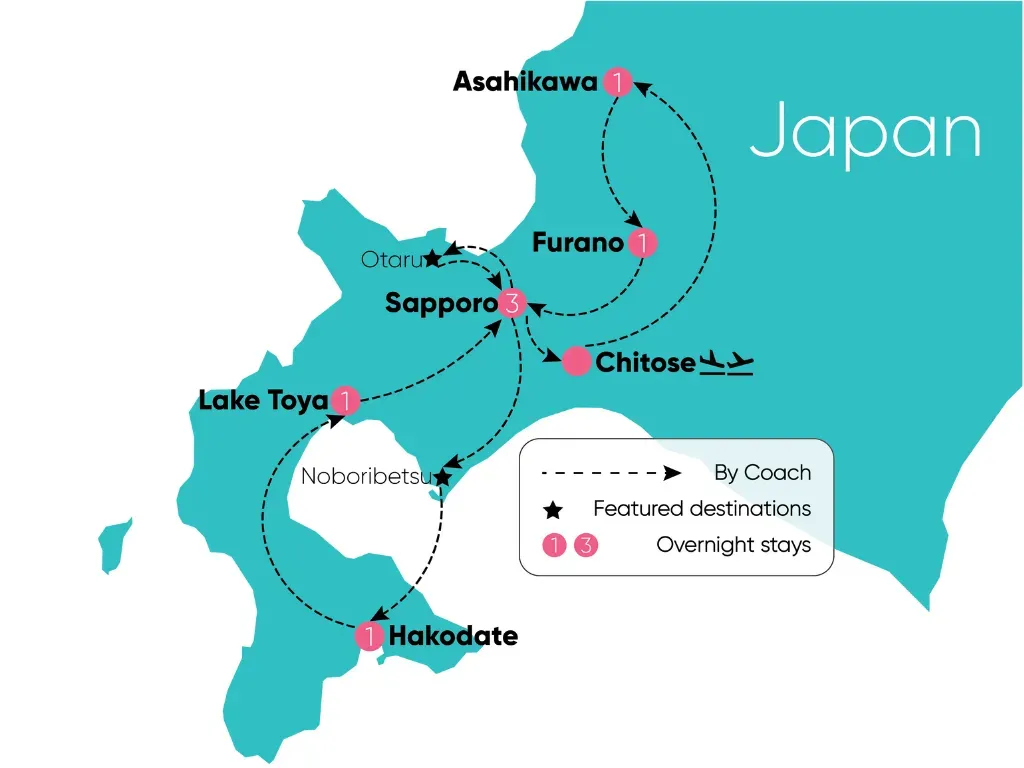 Tour Route Map