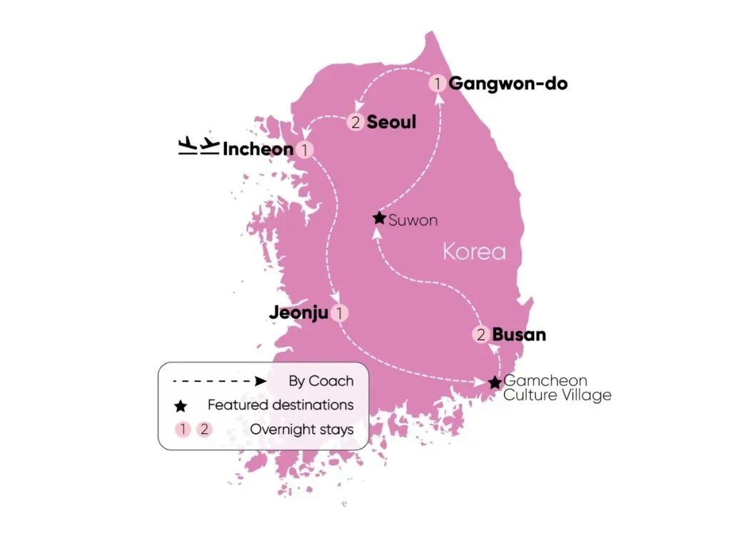 Tour Route Map