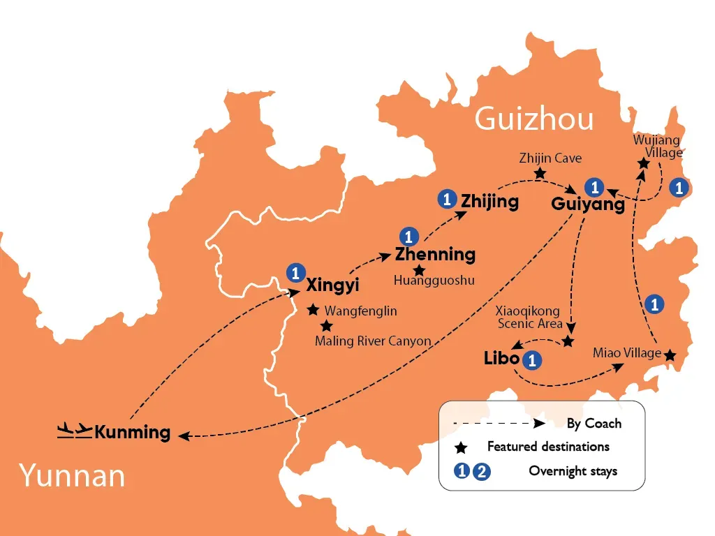 Tour Route Map