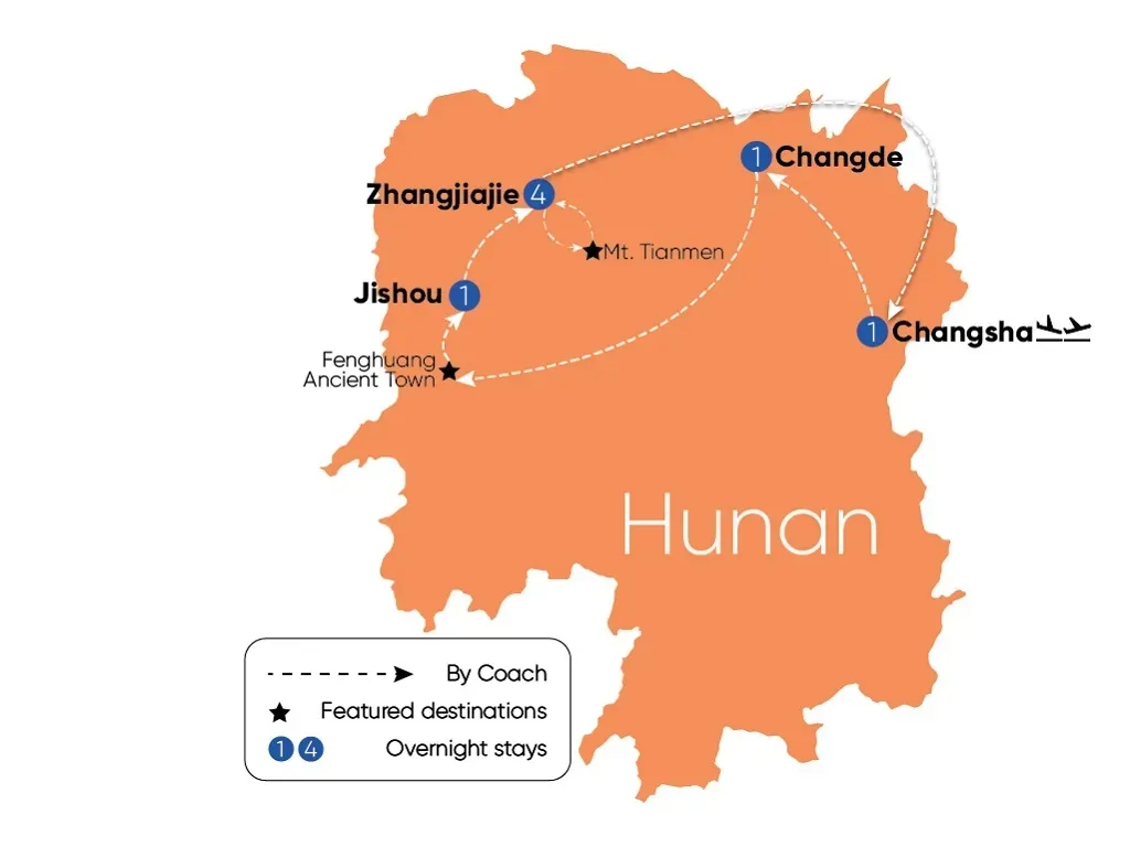 Tour Route Map