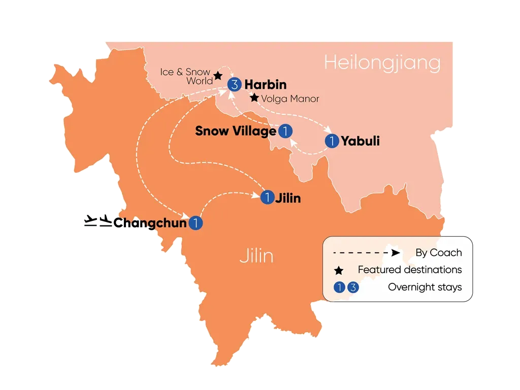 Tour Route Map