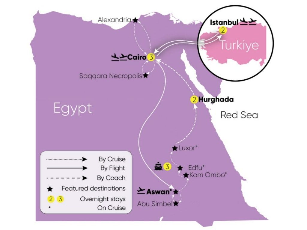 Tour Route Map