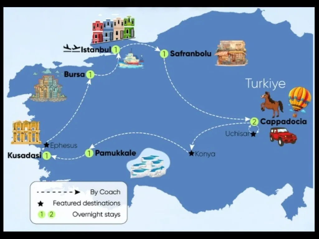 Tour Route Map
