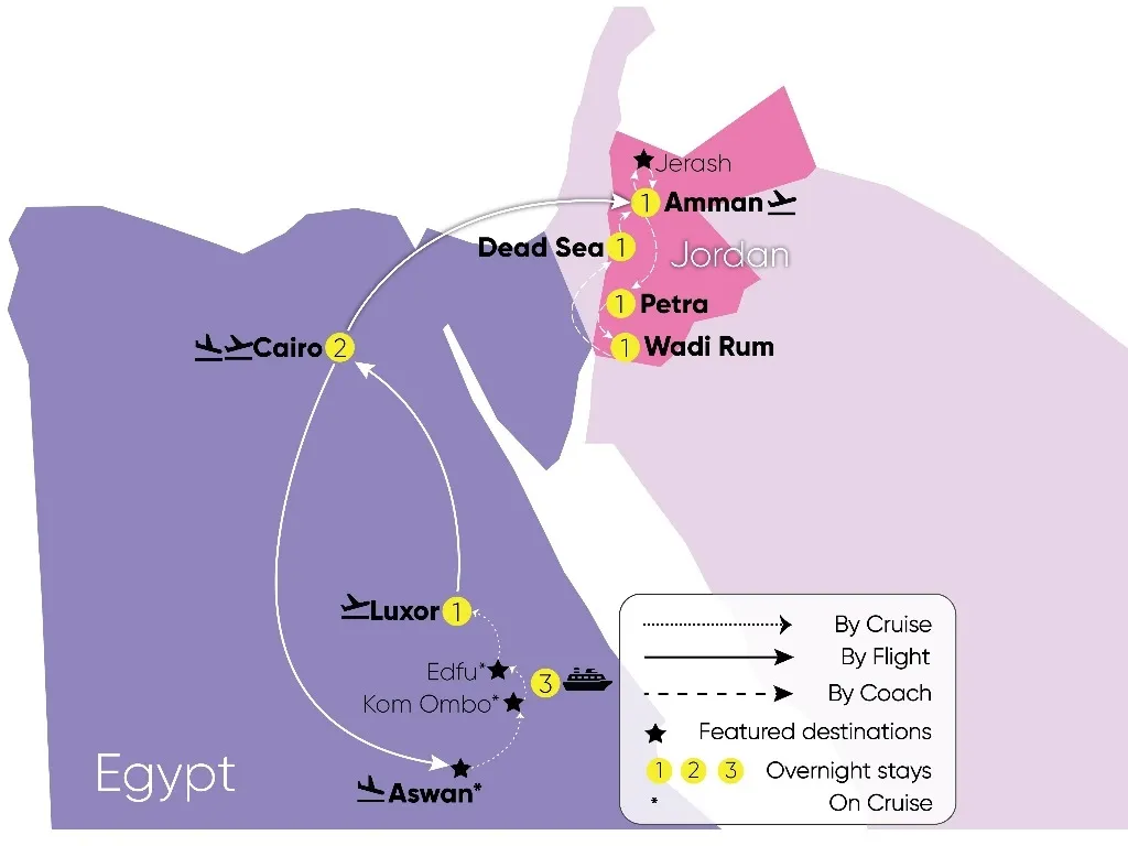 Tour Route Map