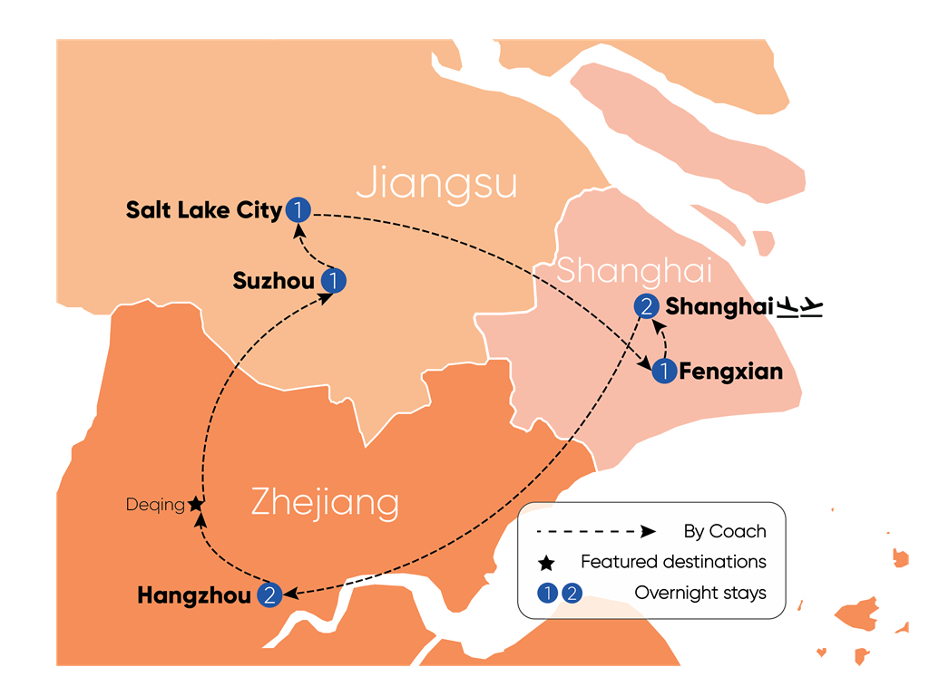 Tour Route Map