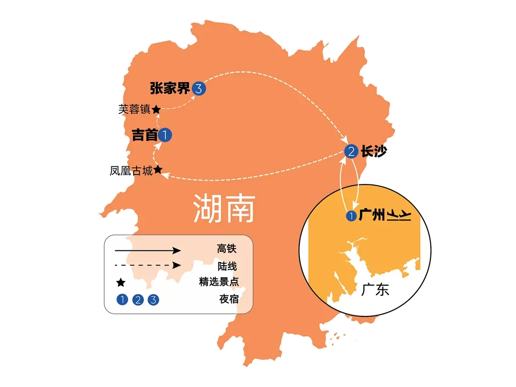 Tour Route Map