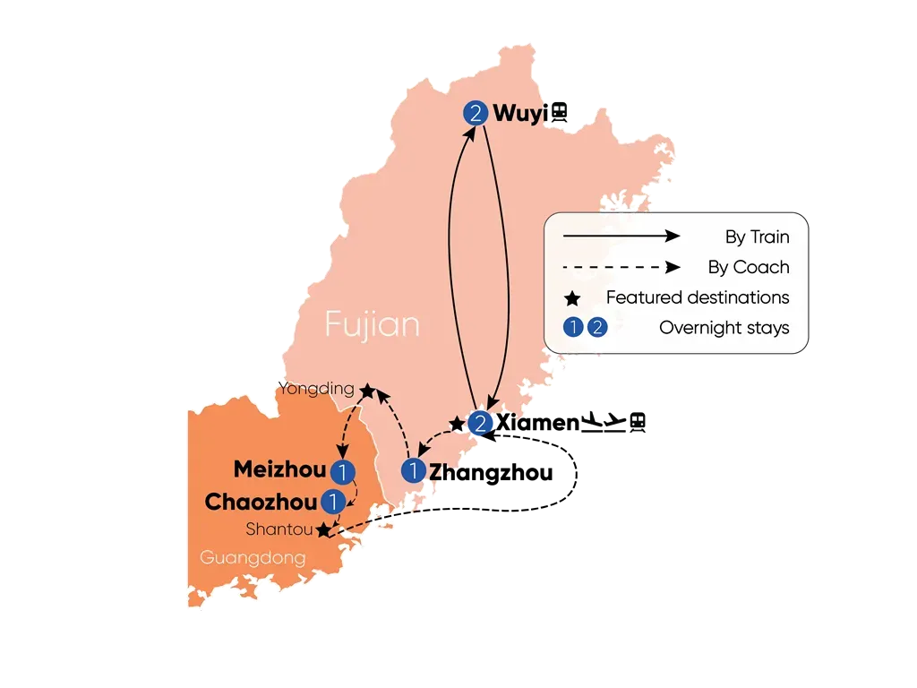 Tour Route Map