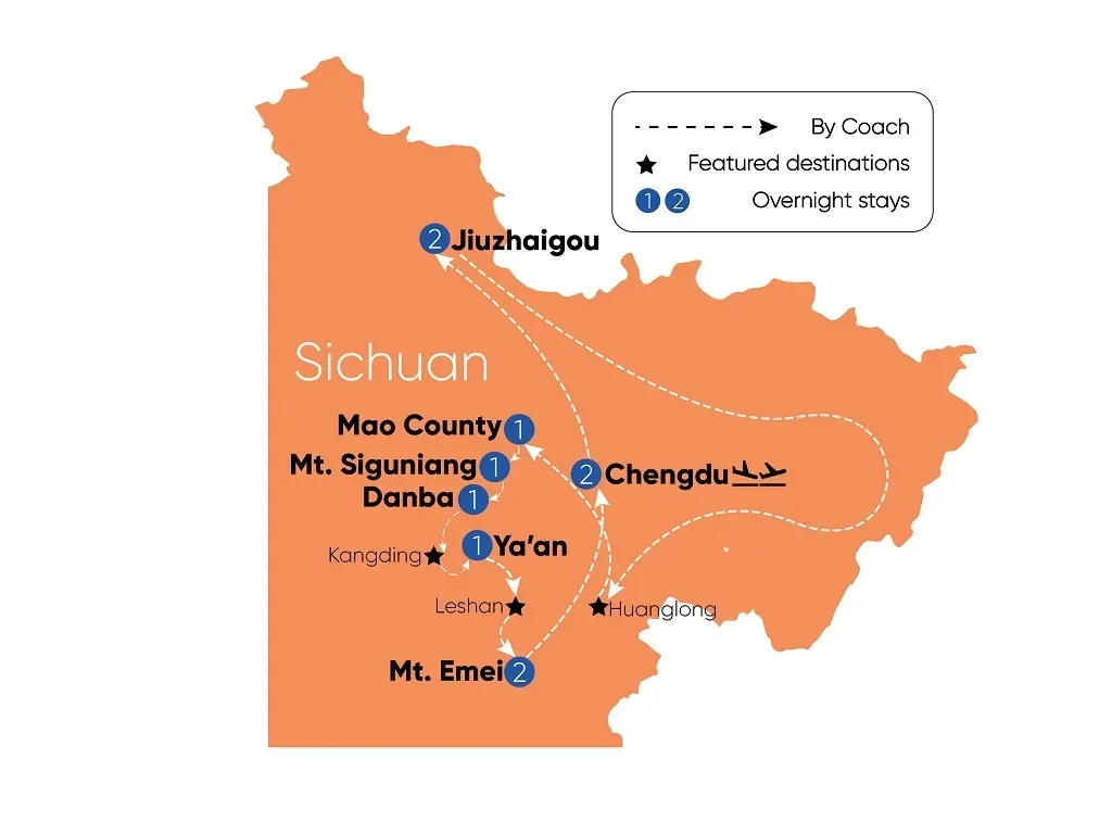 Tour Route Map