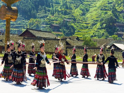 8D COLORFUL GUIZHOU/ HUANGGUOSHU WATERFALL 