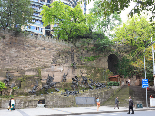 通远门古城墙