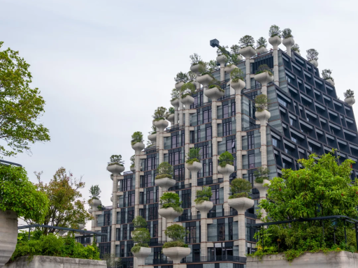 “沪上巴比伦”天安千树