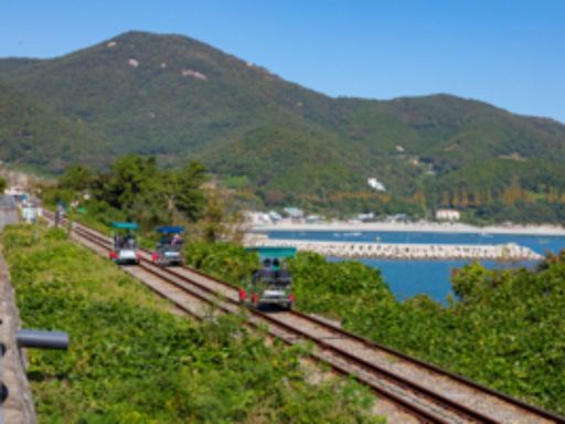 海洋铁路自行车