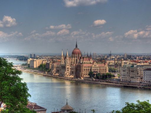 Budapest and Danube River