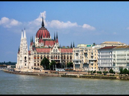 Parliament Bulding and Danube River